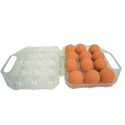 Caja de huevos de plástico...