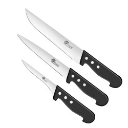 3 cuchillos de carnicero
