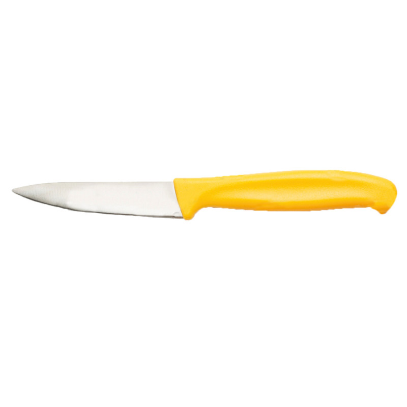 Cuchillo de fruta amarillo