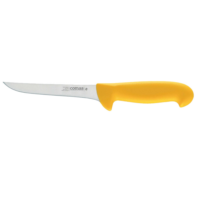 Cuchillo deshuesador 14 cm amarillo