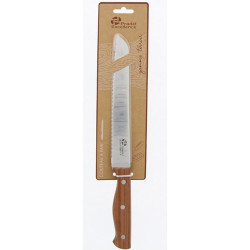 Cuchillo para pan de 20,5 cm con mango de madera