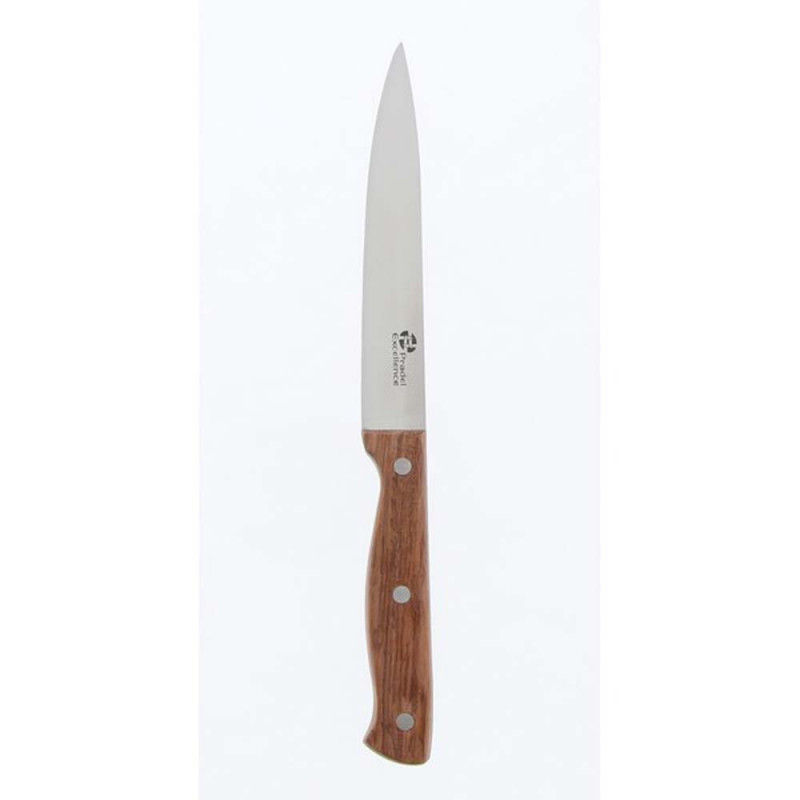 Cuchillo multiusos de 13 cm con mango de madera