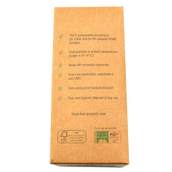 Bolsa para excrementos 100% biodegradable 120 bolsas