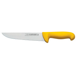 Cuchillo de carnicero amarillo