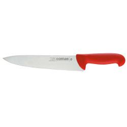 Cuchillo de carnicero rojo