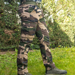 Pantalones de caza cálidos para hombre F1 Trellis Polar Lined Camouflage Centre Europe