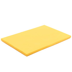 Tabla de cortar amarilla 50 x 30 cm