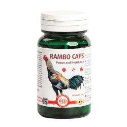 Suplemento alimenticio para aves de corral Rambo caps - RED Animals