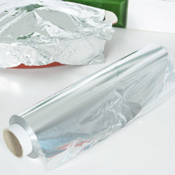 Rollo de papel de aluminio 150 m x 30 cm